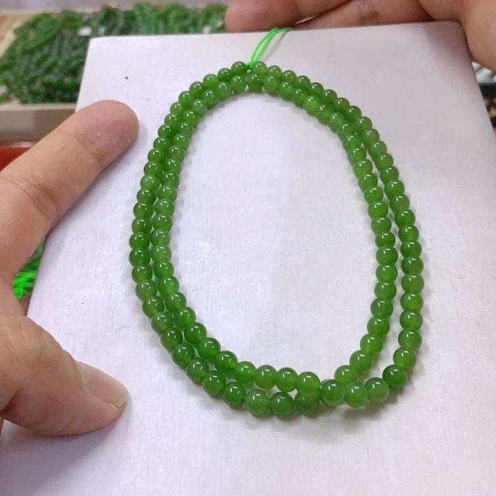 【闪购商品】和田玉（碧玉）颈饰未镶嵌11