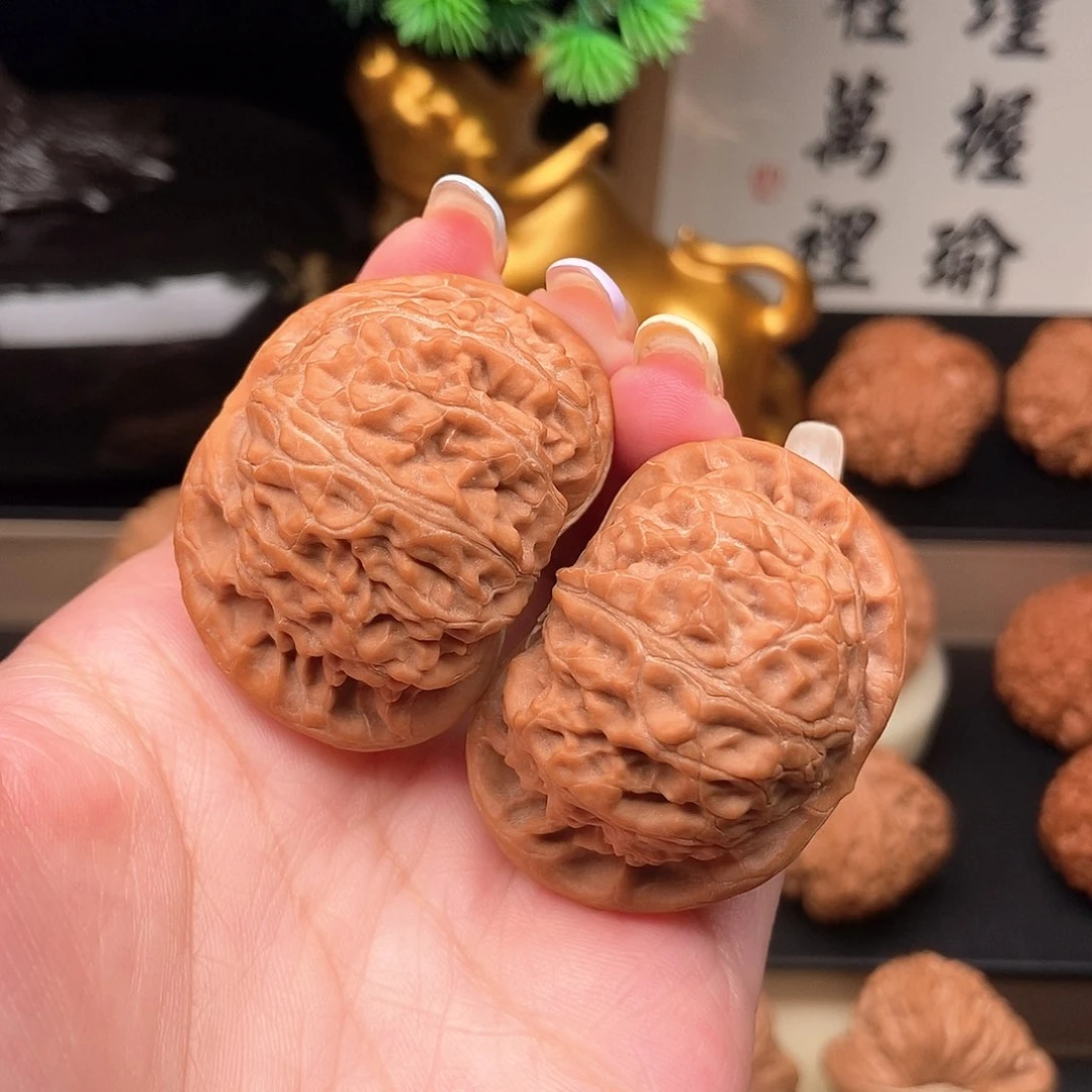 文玩核桃吊坠44宫灯