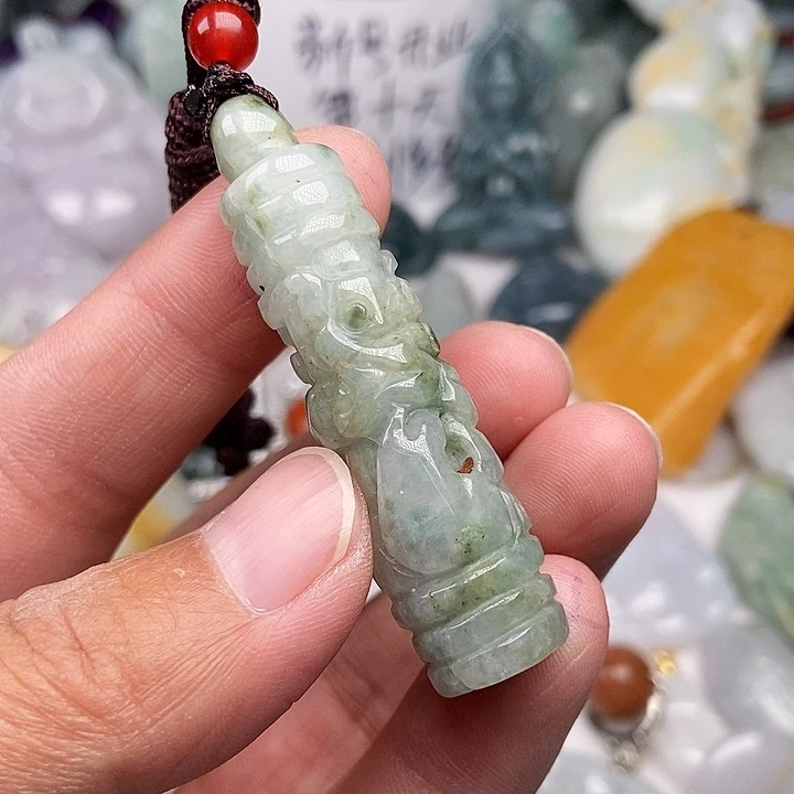 未镶嵌挂件翡翠翡翠