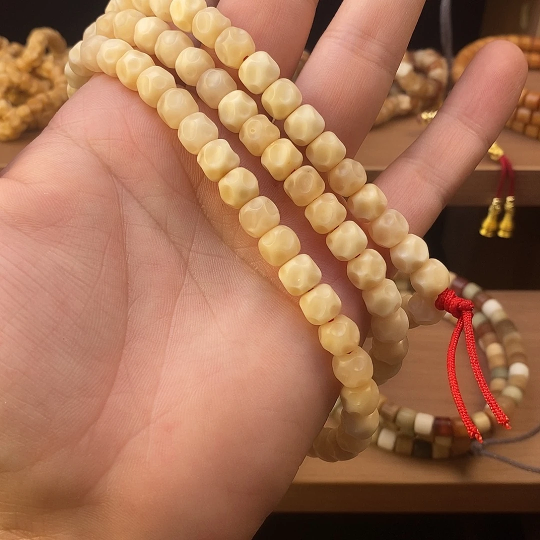 小***象龙脊菩提吊坠白料无相