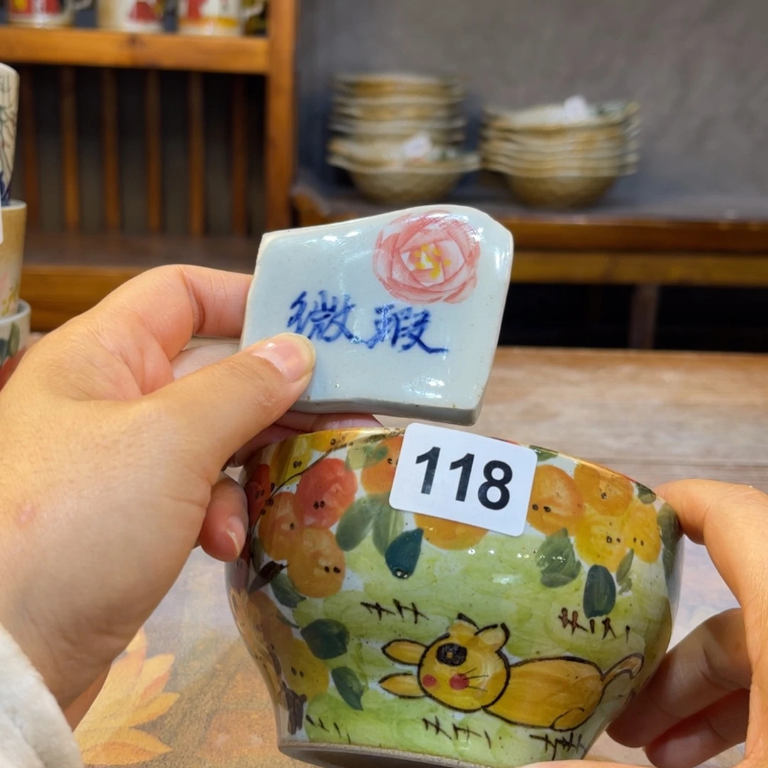 瓷片景德镇手工制作