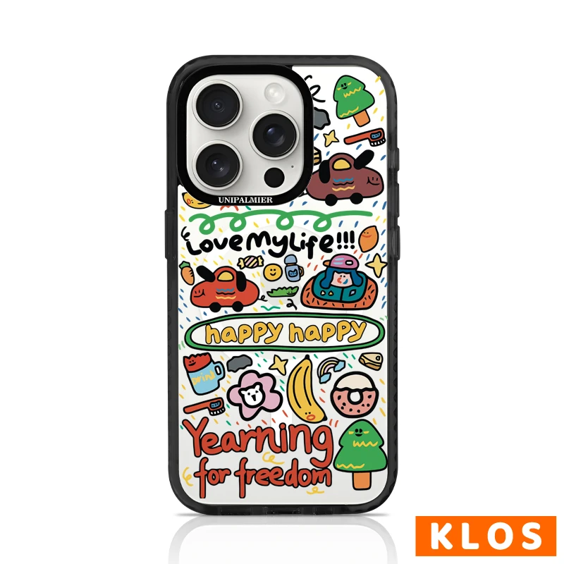 向往自由适用iPhone16promax手机壳苹果15磁吸新款14创意13卡通