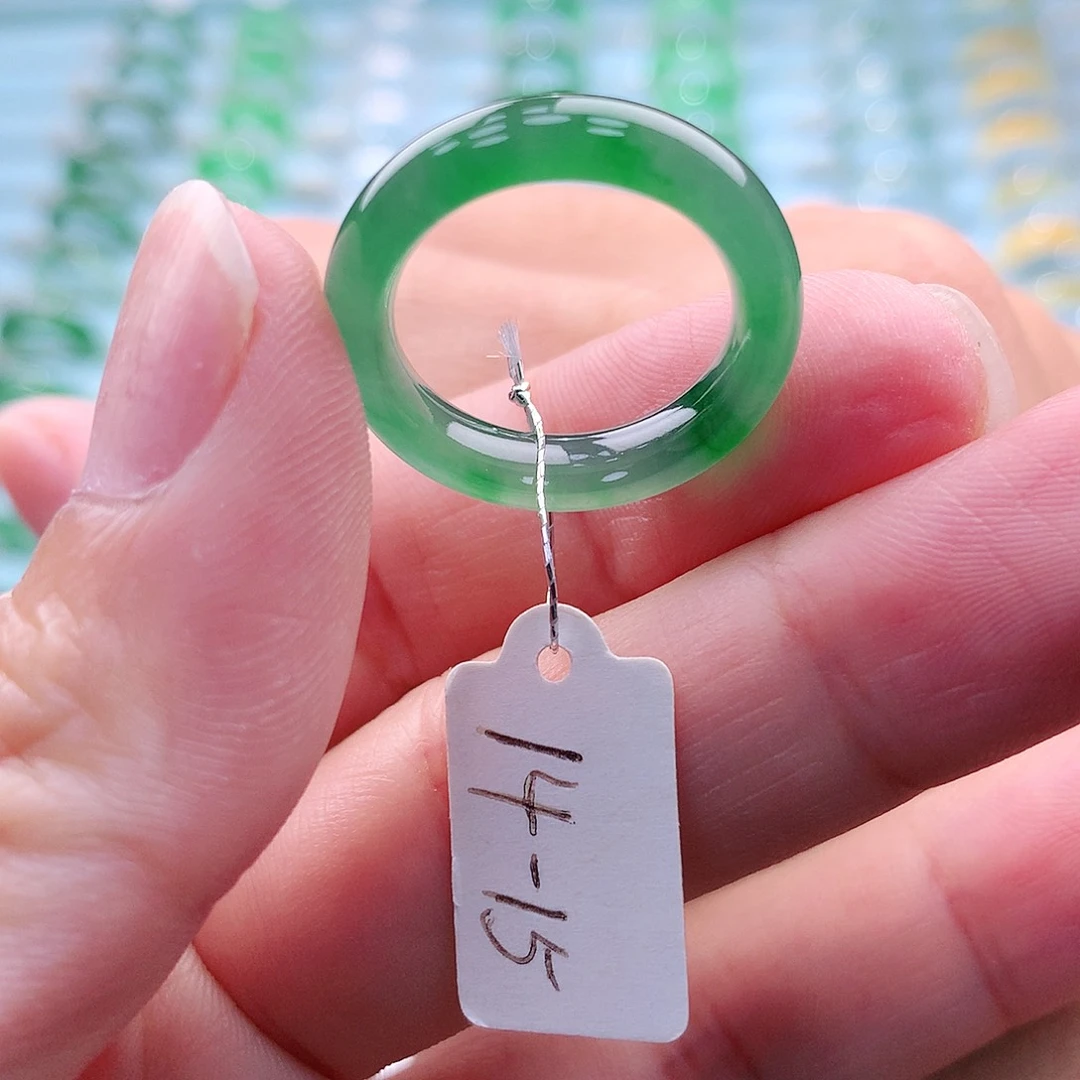 未镶嵌戒指翡翠A货缅甸翡翠