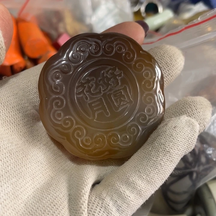 1***角瓷片孤品微瑕看好下单