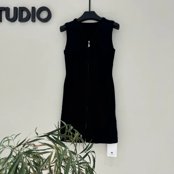 QINGMU 针织连衣裙