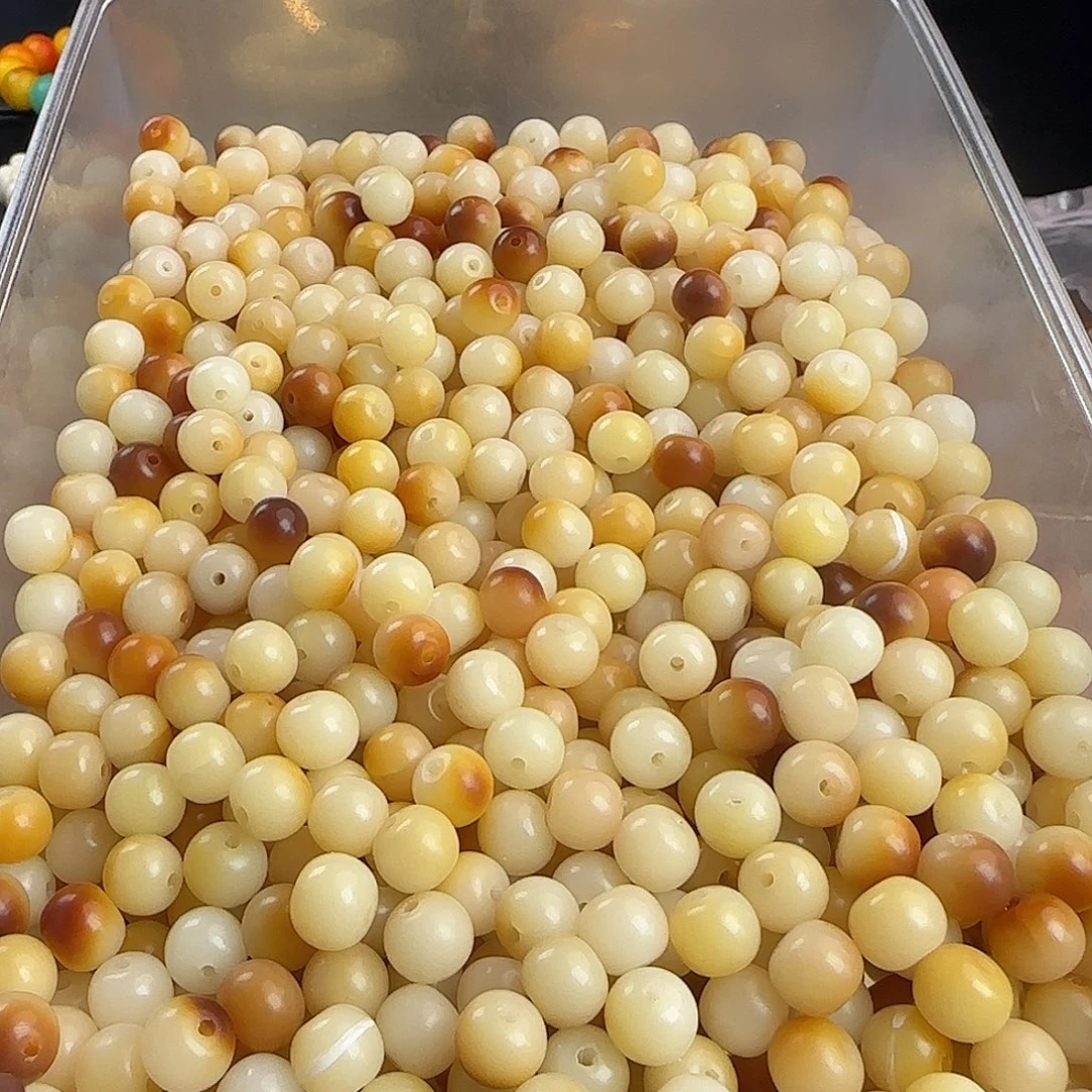 手串菩提根/象牙果瑕疵卡10炭烧苹果985颗