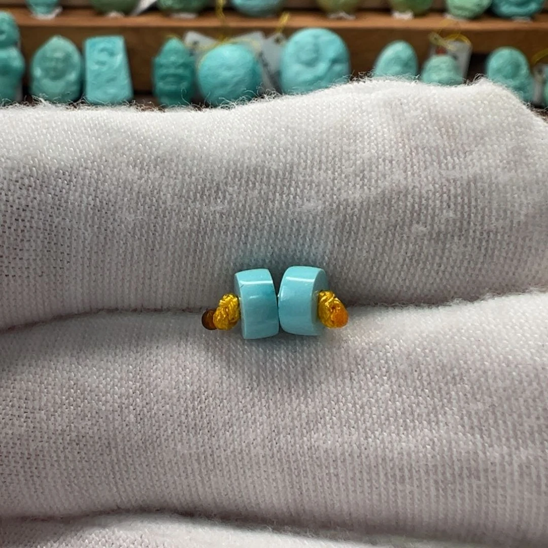 绿松石未镶嵌隔片5.2mm