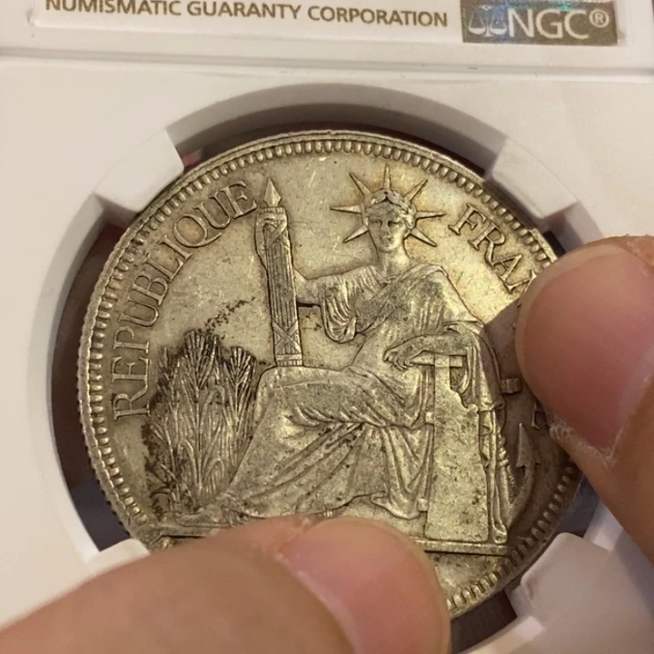 狼***8银Ag900G-如图一个好品坐人