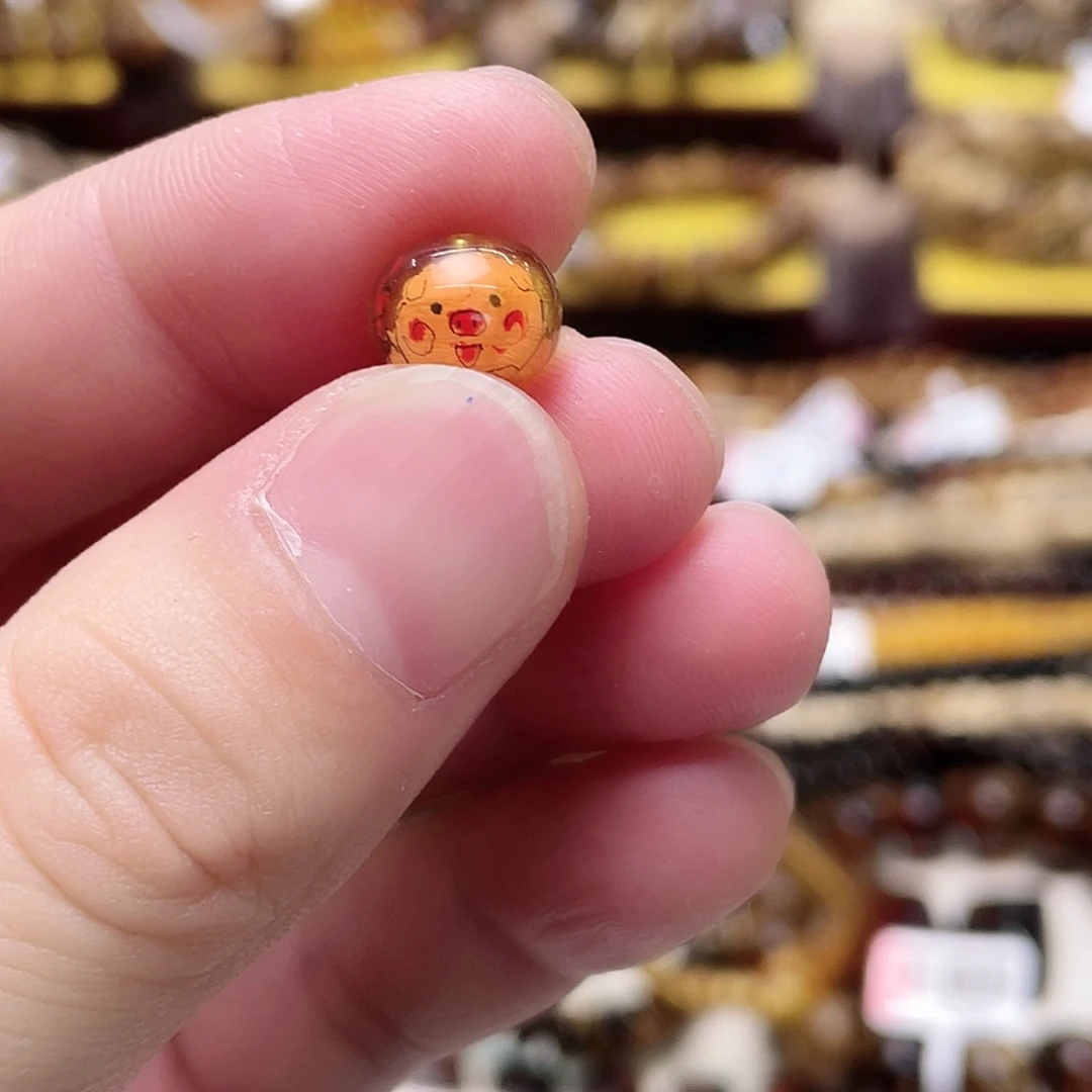 琥珀裸石未镶嵌北**赏十