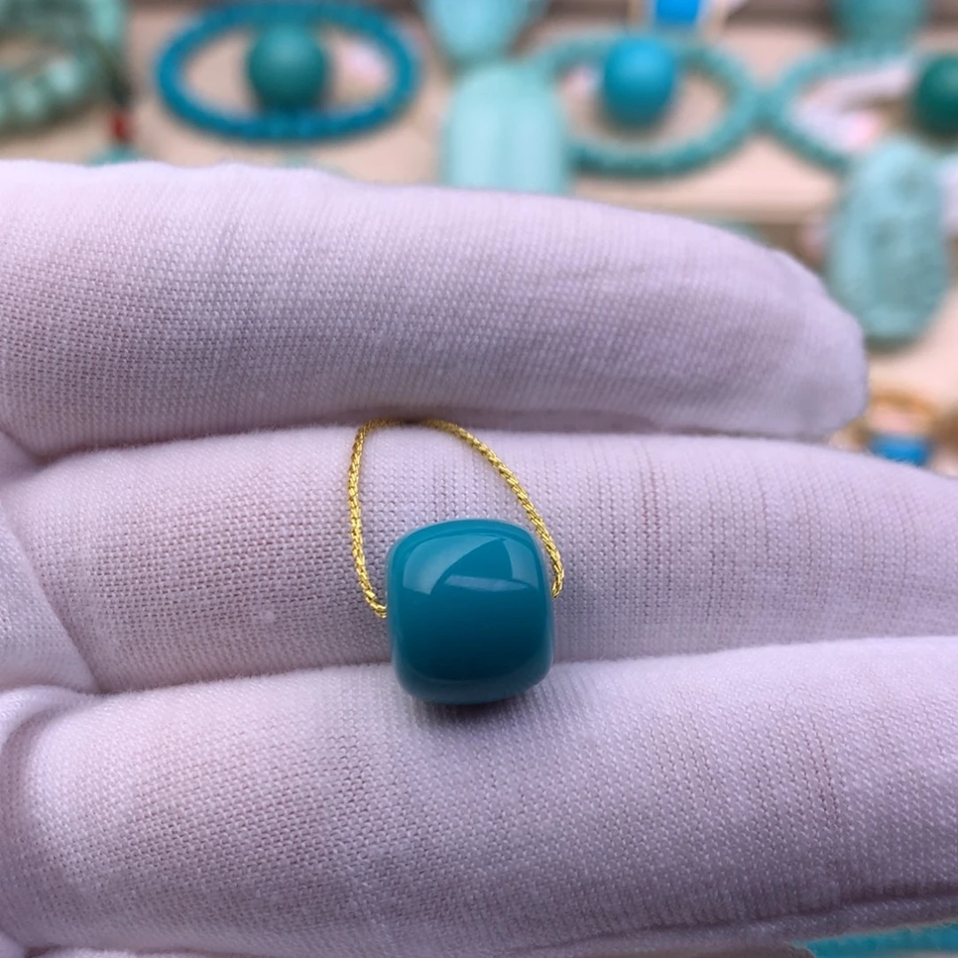 绿松石未镶嵌珠宝奇石11.3*10