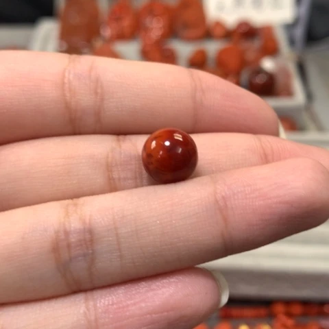 【闪购商品】未镶嵌配饰南红玛瑙撸**铁