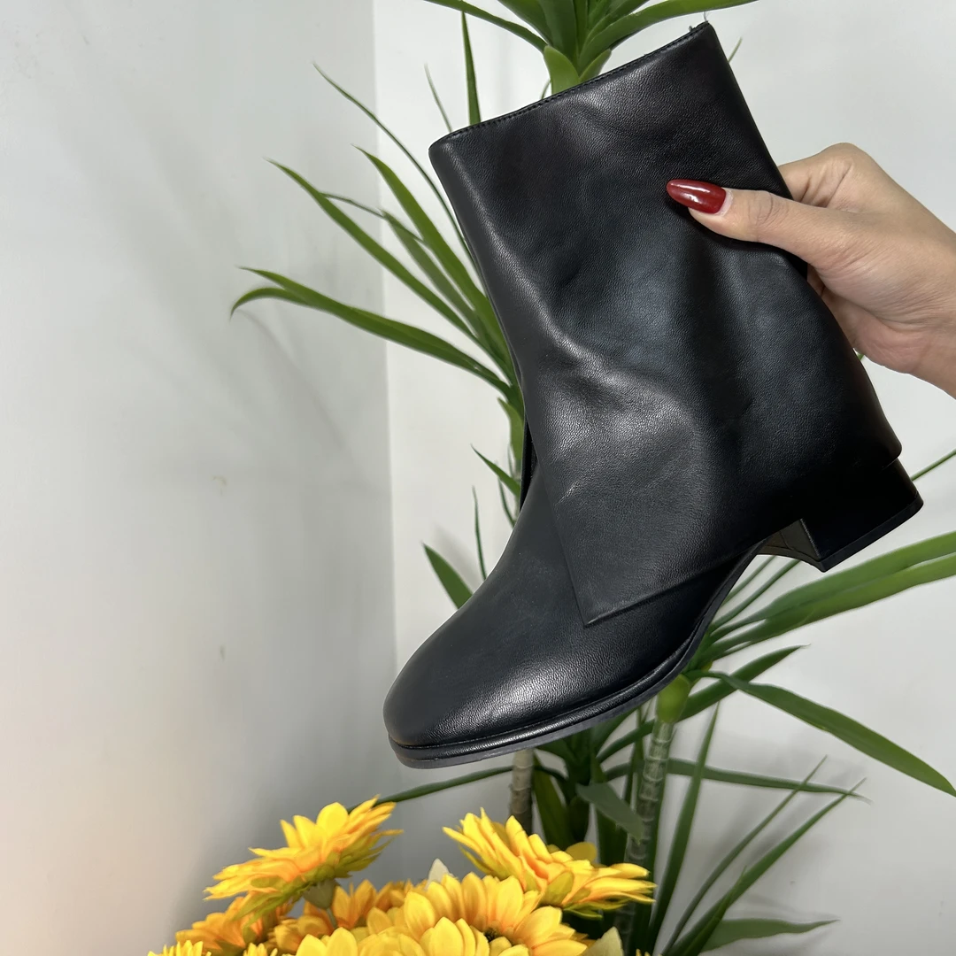 秋季款马丁靴女不过膝小个子炸街高筒雪网红裤管靴瘦瘦靴时尚百搭