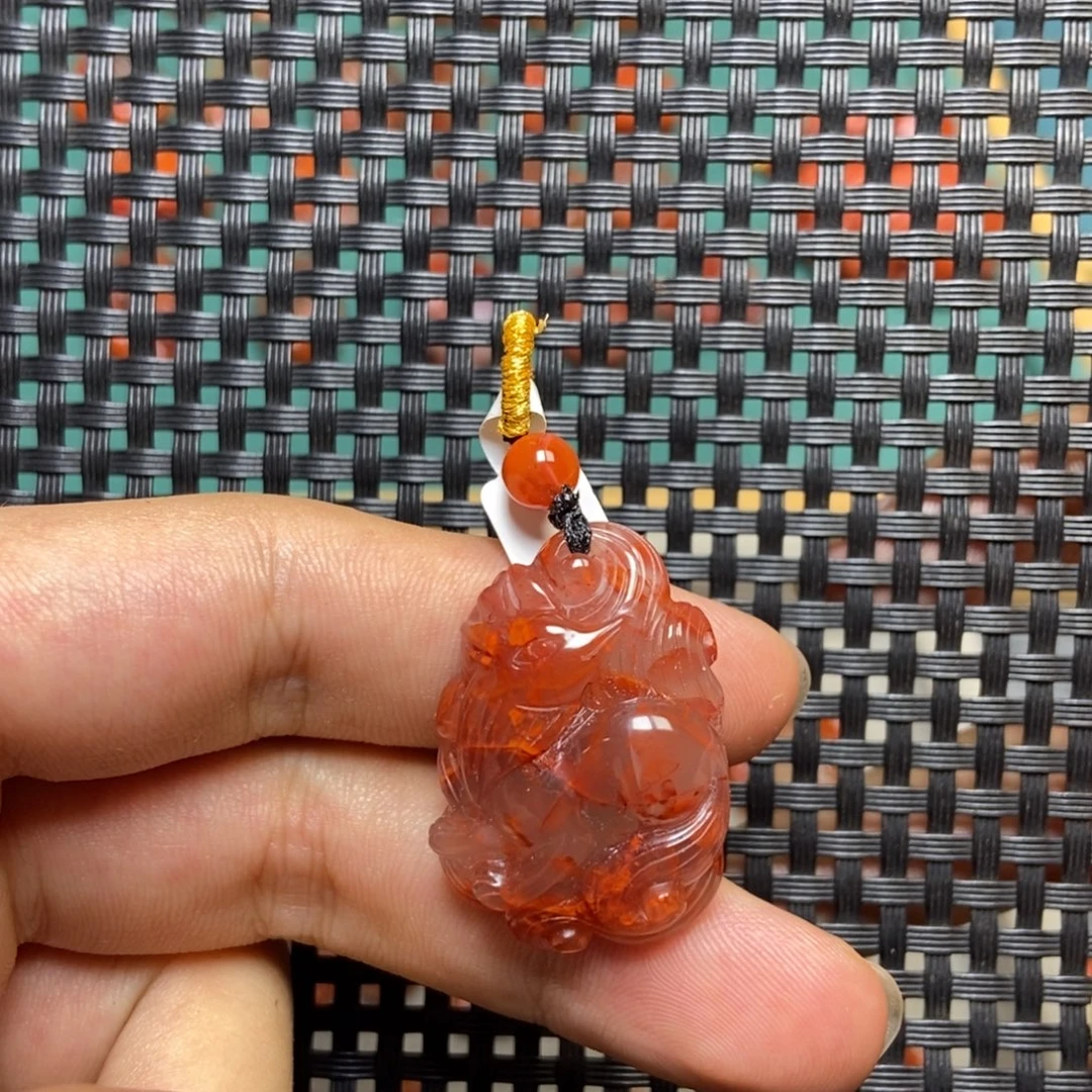 吊坠(不含链)未镶嵌南红玛瑙