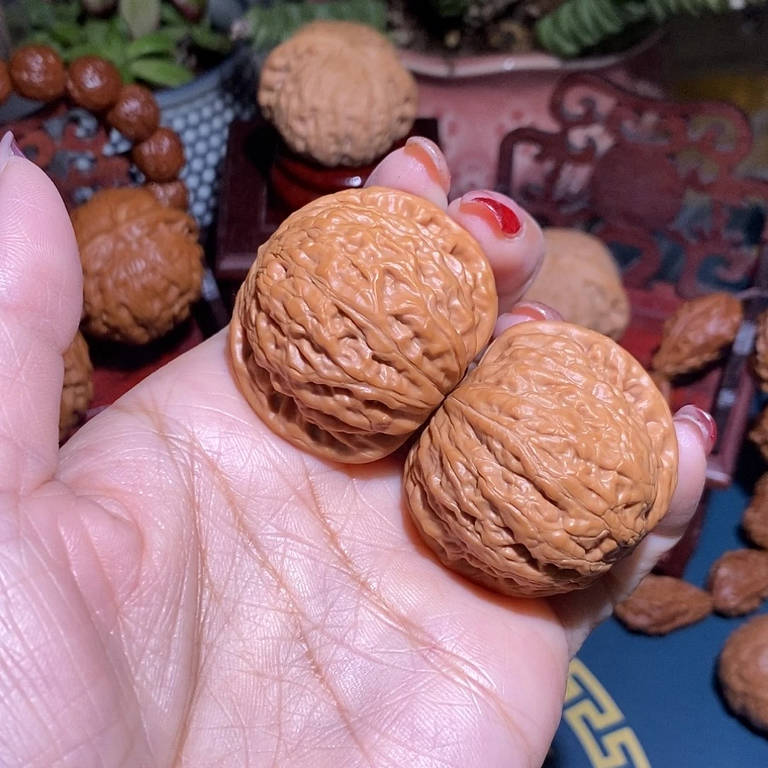 文玩核桃把件铁锤40