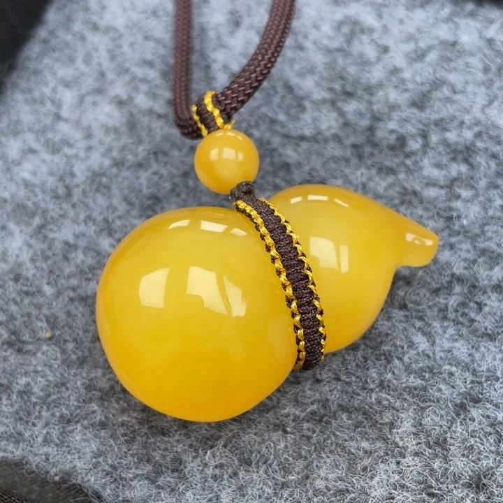未镶嵌蜜蜡裸石蜜蜡葫芦
