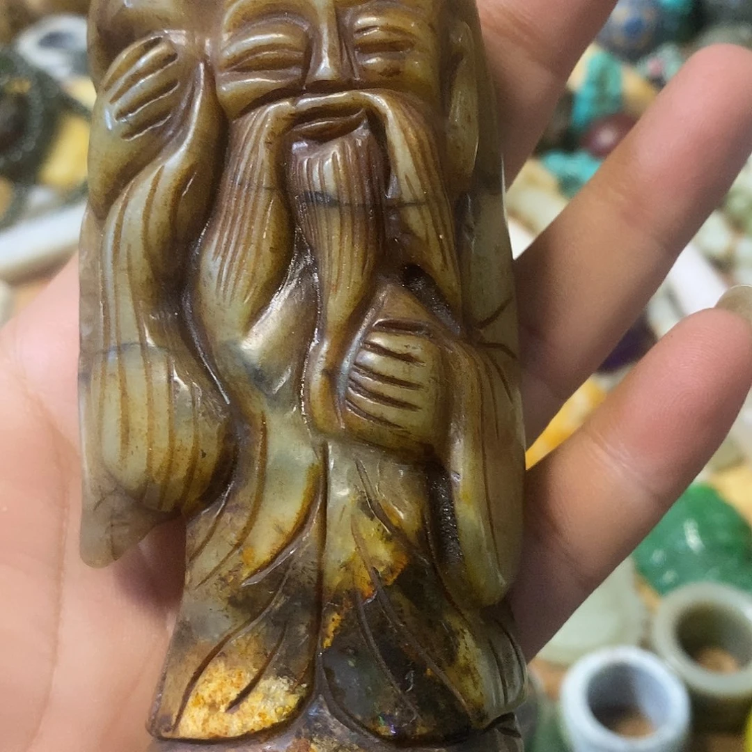 和田玉（糖玉）未镶嵌挂件