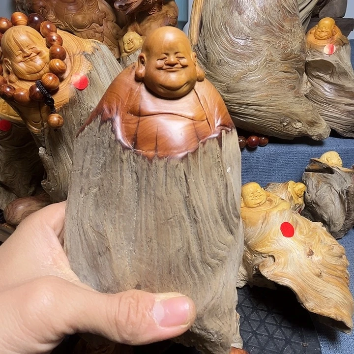 黄***间太行崖柏工艺小件