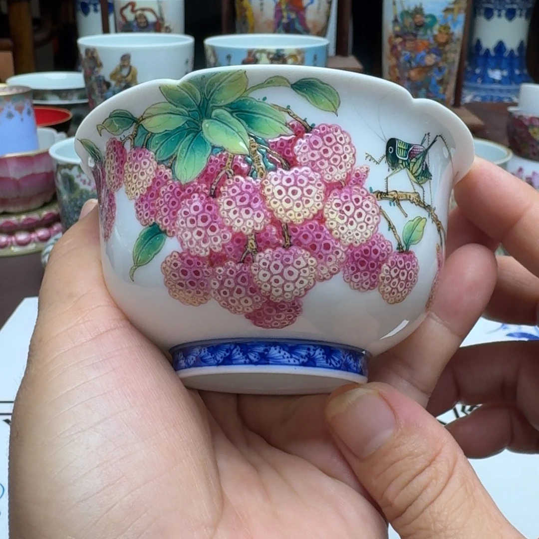 景德镇手工手绘展示