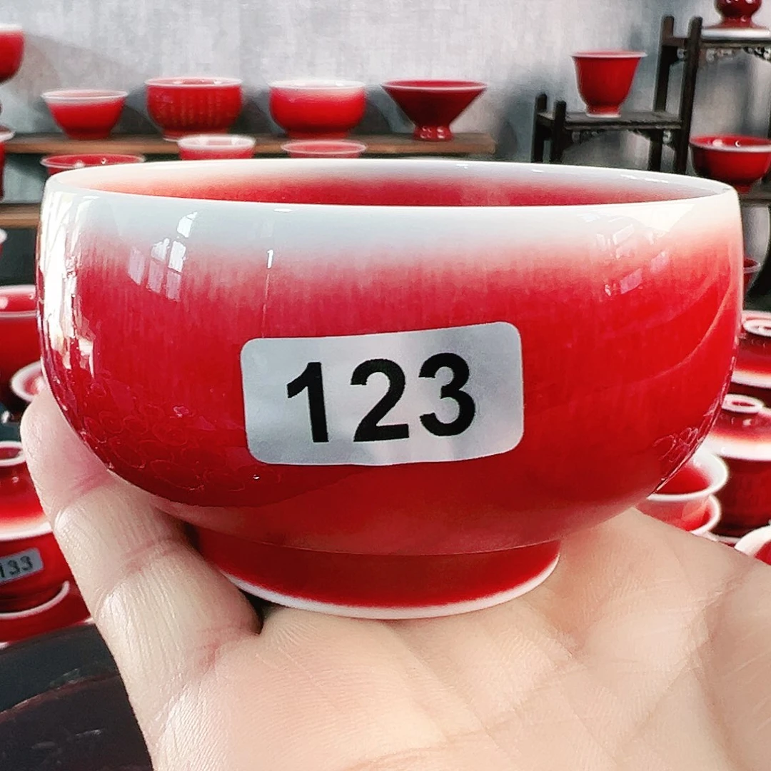 景德镇陶瓷原矿郎红茶具