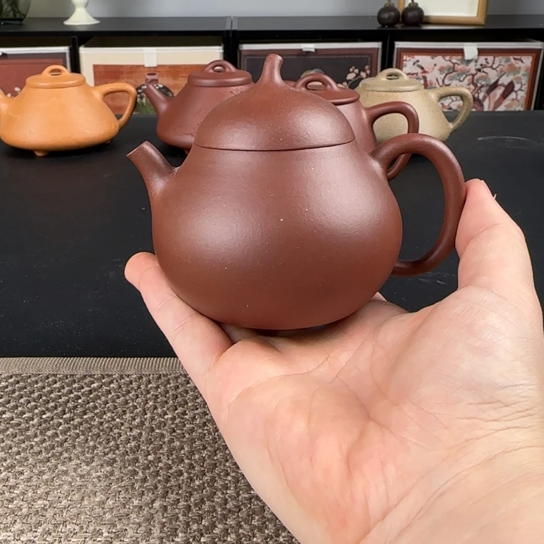 紫砂茶壶微瑕茄瓜