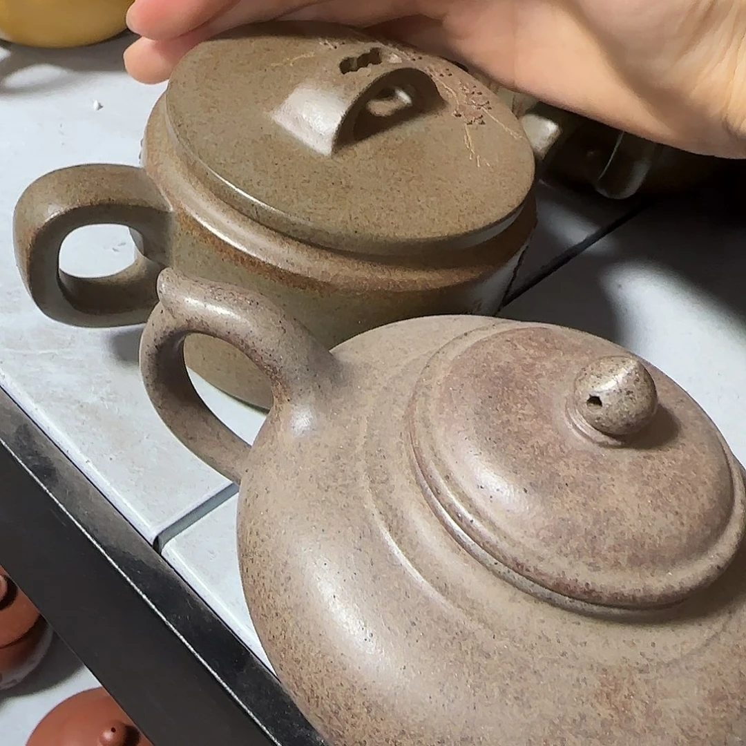 茶壶底槽青民间手艺人全手工制作