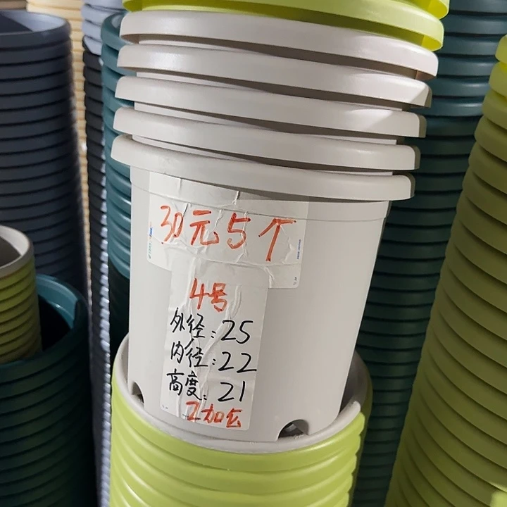 四季4#口径25灰白8个无托