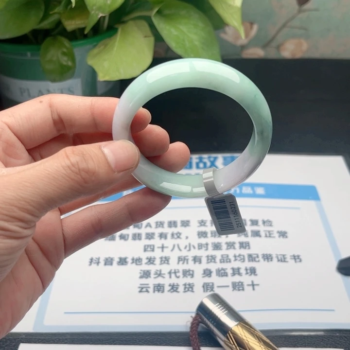 未镶嵌手镯翡翠5455 10