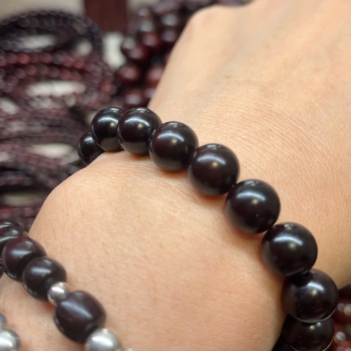 端景台紫檀木类印度小叶紫檀1.0手串（清货）