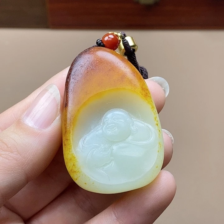 和田玉挂件未镶嵌F