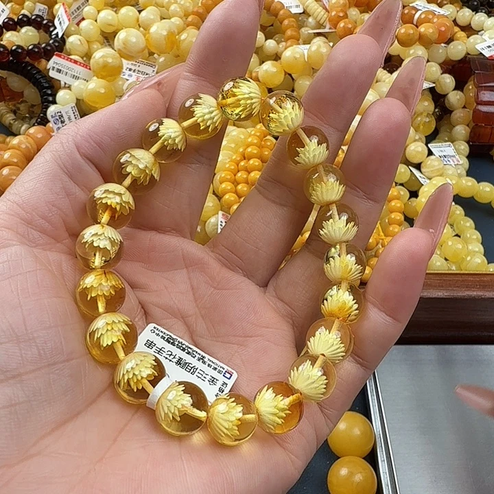 琥珀未镶嵌珠宝奇石