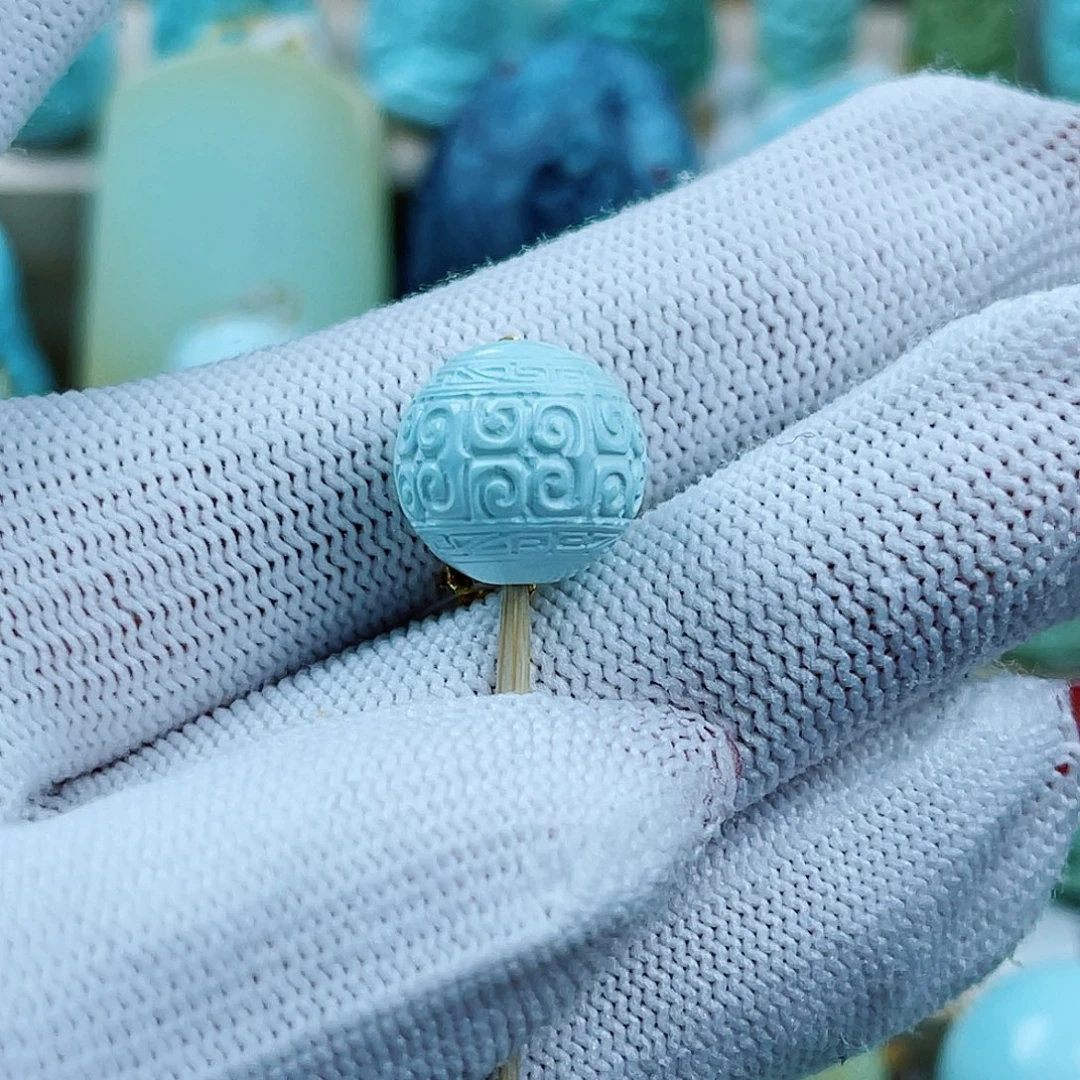 绿松石未镶嵌珠宝奇石配饰13