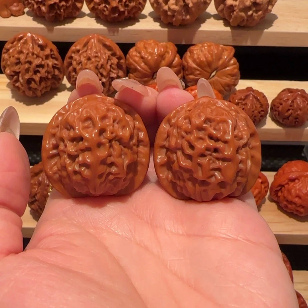 文玩核桃吊坠石门元宝38精品2617