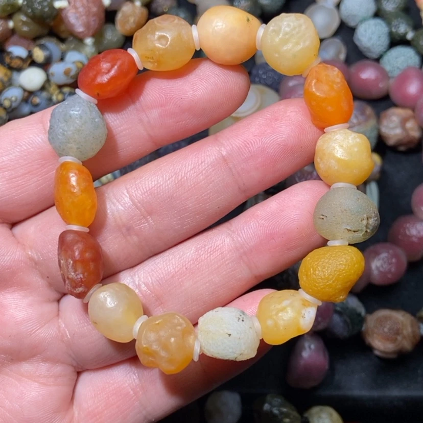 【闪购商品】玛瑙/玉髓项圈合金李*追