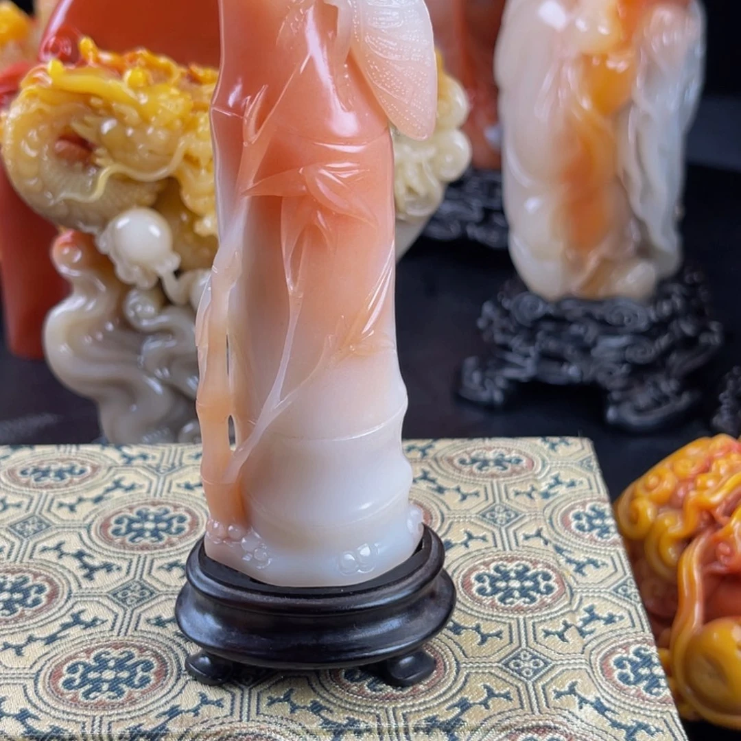 ****晨寿山石寿山石雕刻