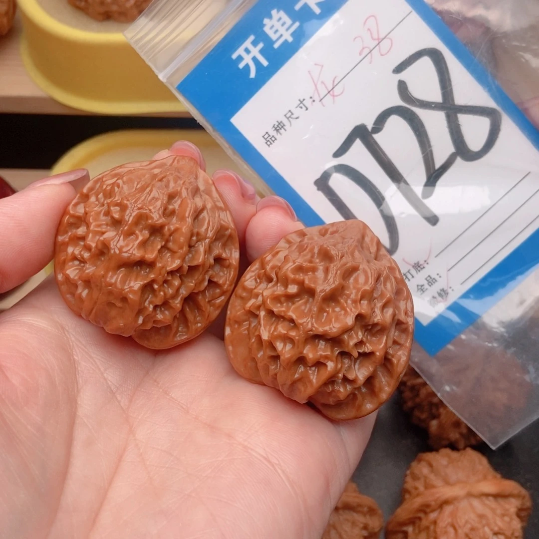 桃核吊坠核桃龙鳞