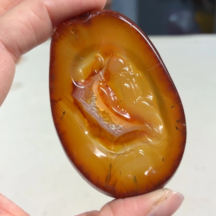 玛瑙/玉髓未镶嵌吊坠(不含链)