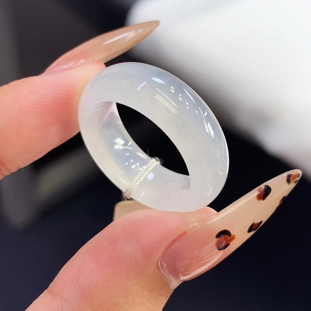 翡翠未镶嵌戒指16号