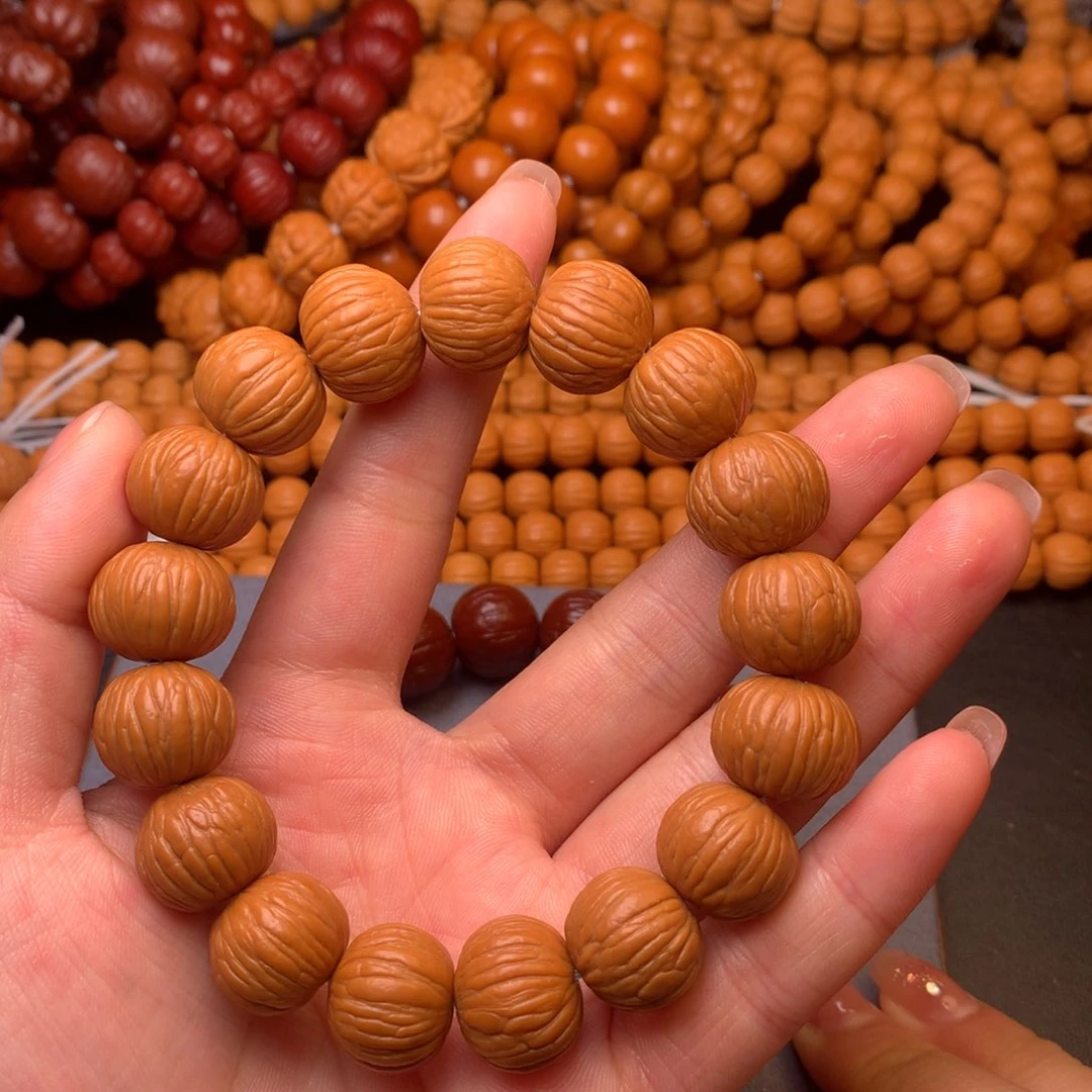 猴头核桃吊坠土豪手串