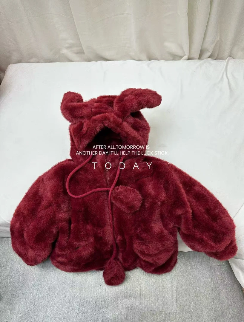 捏捏耳朵（巨厚）毛毛衣