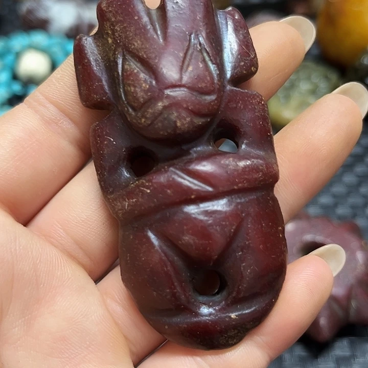 滴血莲花菩提把件