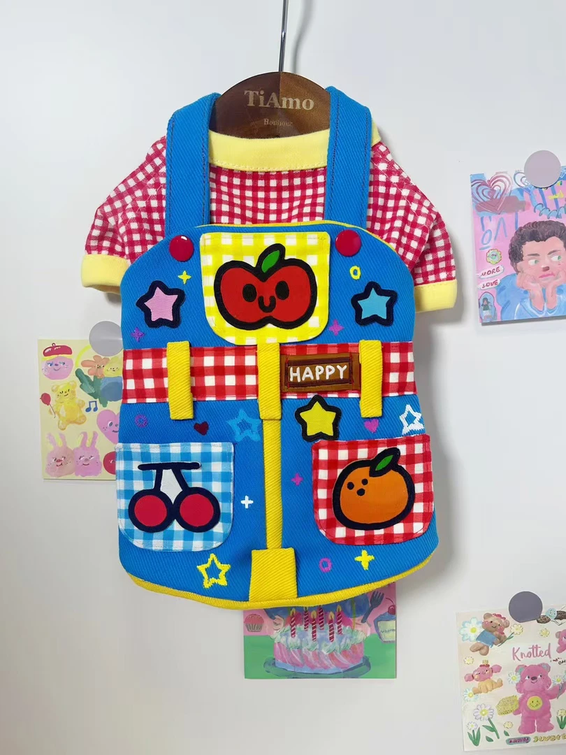 宠物服饰水果塔塔两件套