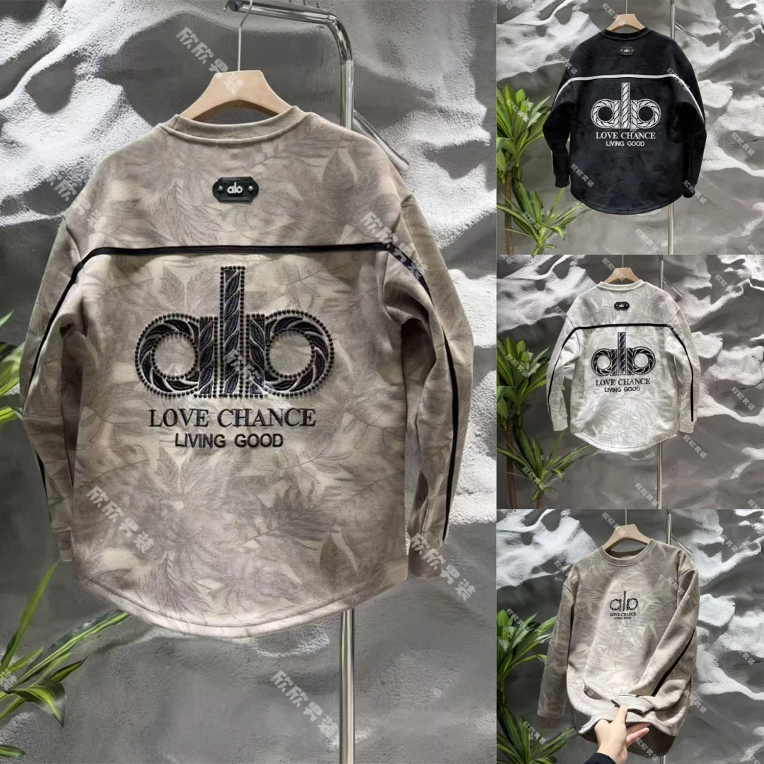 （单/加绒）潮牌刺绣痞帅时尚男士休闲卫衣