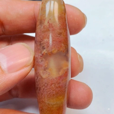 合金颈饰玛瑙/玉髓琴*