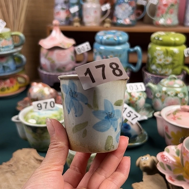杯景德镇陶瓷手绘作品178