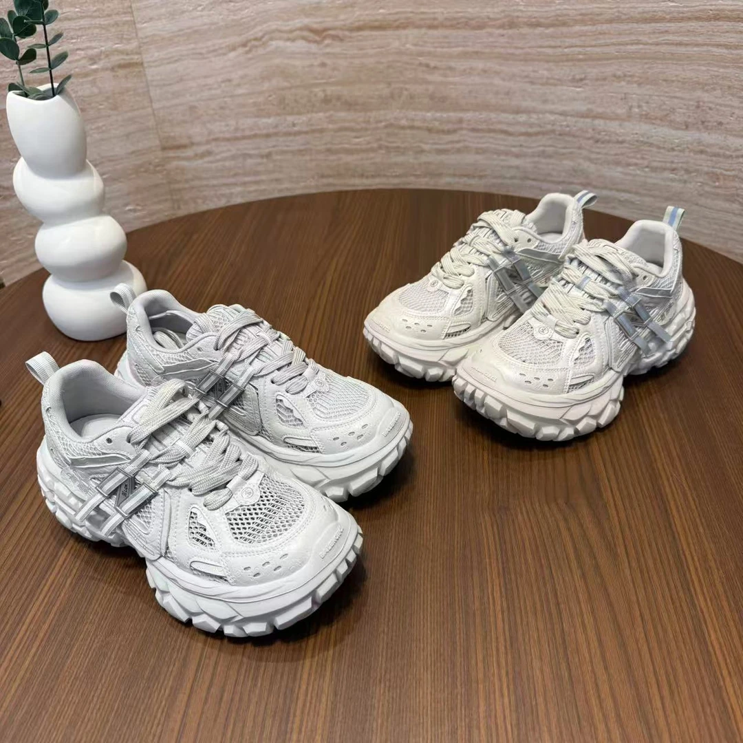 【与然良品】25188爆款百搭时尚单网{榴莲}老爹鞋