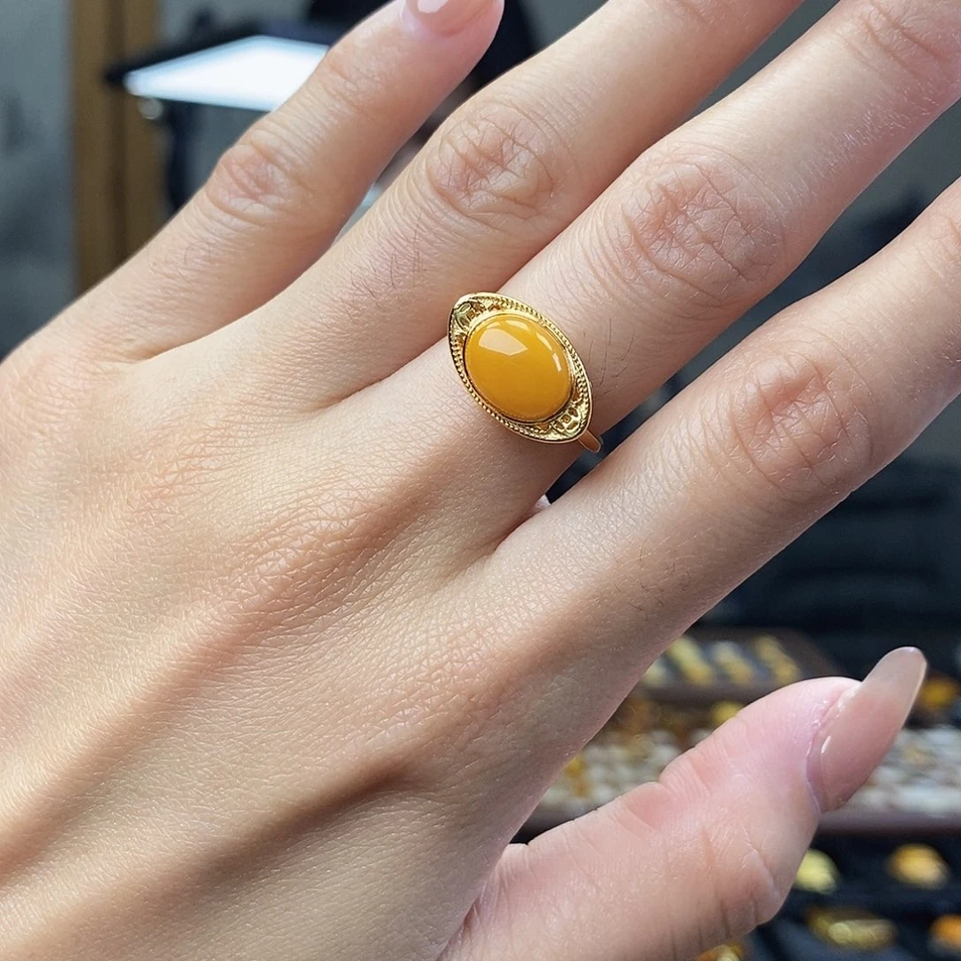 琥珀未镶嵌裸石成品