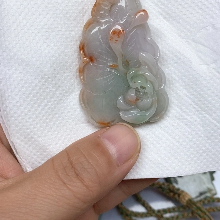 G***U翡翠未镶嵌颈饰天然缅甸翡翠