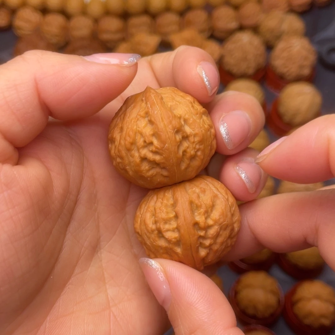 把件文玩核桃桃心