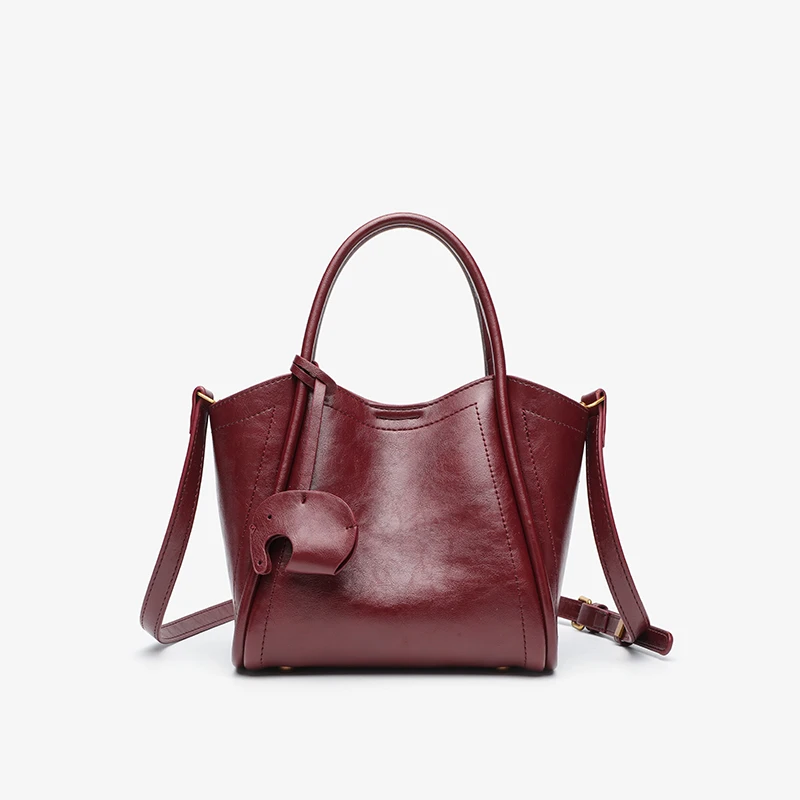 红色包包女小众设计高级感菜篮子包大气新娘包通勤手提包斜挎包