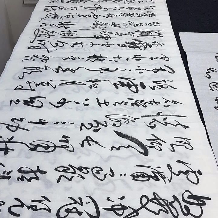 书法老师精品行书